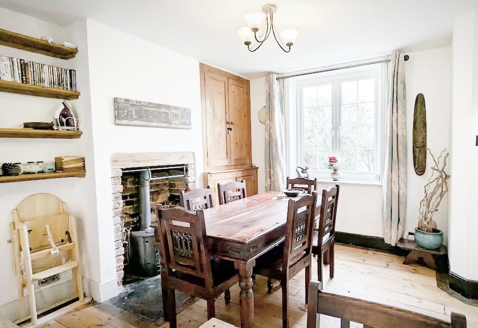 The dining room